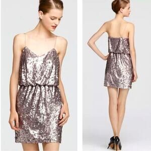 Aidan Mattox Sequin Mini Dress Size 6 NWT Retail $220